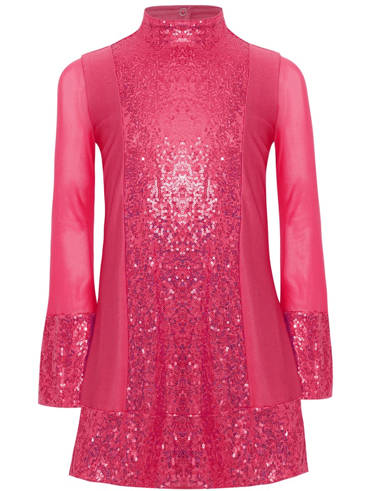 Kids Girls Dress Dance Dresses Party Costume Stage Performance Outfit