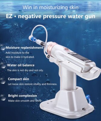 New Hydro EZ Beauty Machine Negative Meso Machine Gun Water Facial Skin Care