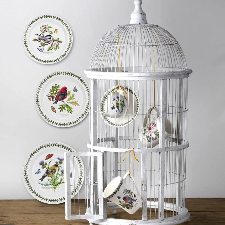 Portmeirion Jardín Botánico Colección de Aves, Cuenco de Sopa - Motivo Oriole de Baltimore Foto 2 de 3