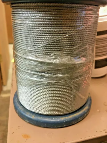 500' snare cable, 7x7, 1/16th trapping mink squirrel survival rabbit GAC