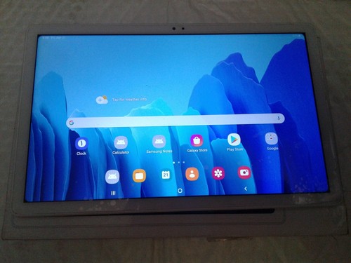 Samsung Galaxy Tab A7 Sm-t500 10.5,32gb,silver and white,Wi-Fi, Nice Condition. - Afbeelding 3 van 12