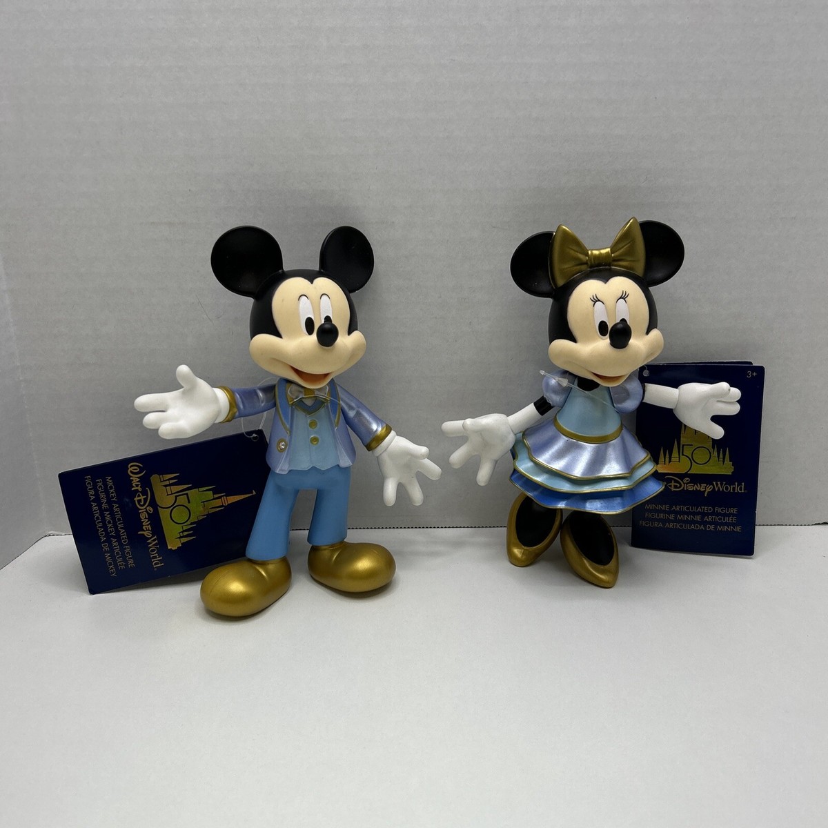 2022 Walt Disney World 50th Anniversary Mickey & Minnie Mouse