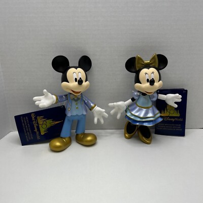 & Mickey Disney Minnie Mattel 2022 Figures Action Mouse Minnie & Mickey 100 Disney 新品 Figure ぬいぐるみ