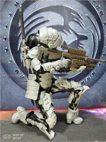 1/6 Grey Human Face Spider Heavy Armour Corps Squad Assault Action Figure Doll T - Picture 4 of 8