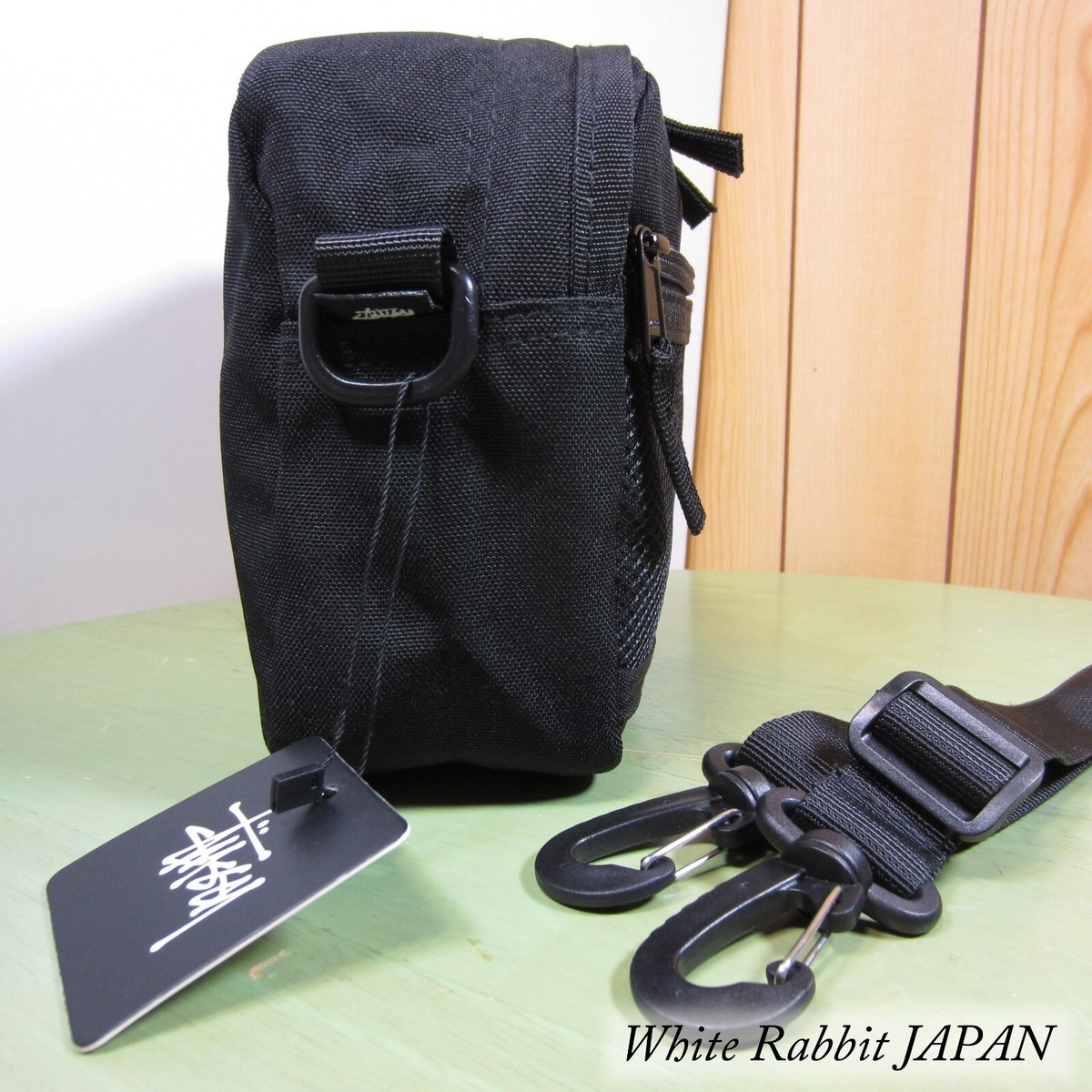 STUSSY Shoulder Bag Crossbody Stock Logo Shawn Font Logo