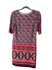 Eliza J shift dress multi color print sz 6
