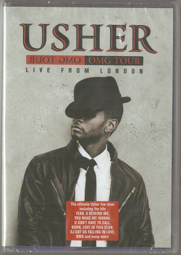 Usher OMG Tour Live From London DVD (Eagle Vision) New And Sealed