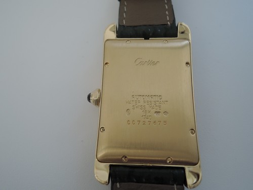 Cartier Américaine Tank XL 27x45mm 18K Gold 2025 Cartier Service 2 Year Warranty - Picture 9 of 16