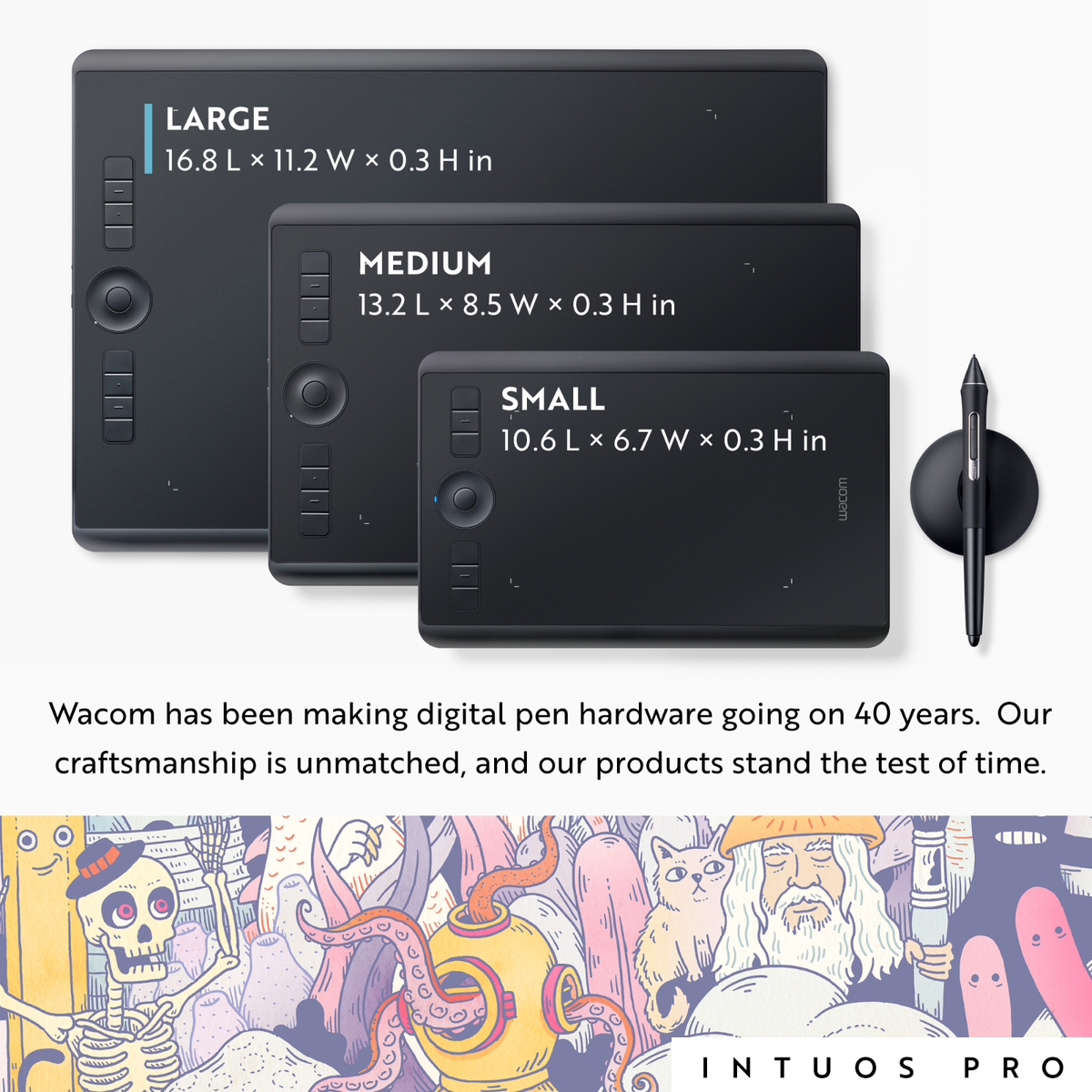 Wacom Intuos Pro Large Graphics Tablet, New 753218988256 | eBay