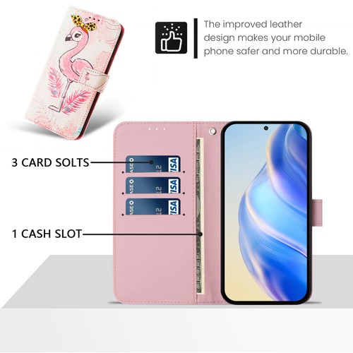 PU Leather Wallet Case For iPhone 16e 15 14 13 Pro Max 12 Flip Stand Phone Cover - Picture 45 of 168