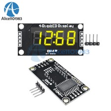 TM1637 0.36" inch 7-Segment 4-Bit LED Display Clock Yellow LED Tube Module Board