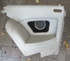 JAGUAR XJS 3.6 1989   REAR LEFT DOOR CARD TRIM MAP POCKET SPEAKER GREY