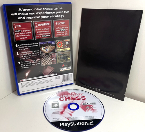 NEAR MINT (PS2) Master Chess - Same Day Dispatch - UK PAL - Picture 2 of 2