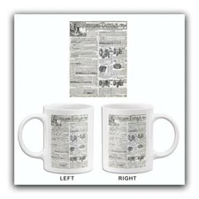 1916 Sears Roebuck - Fishing Tackle Catalog - Advertising Mug