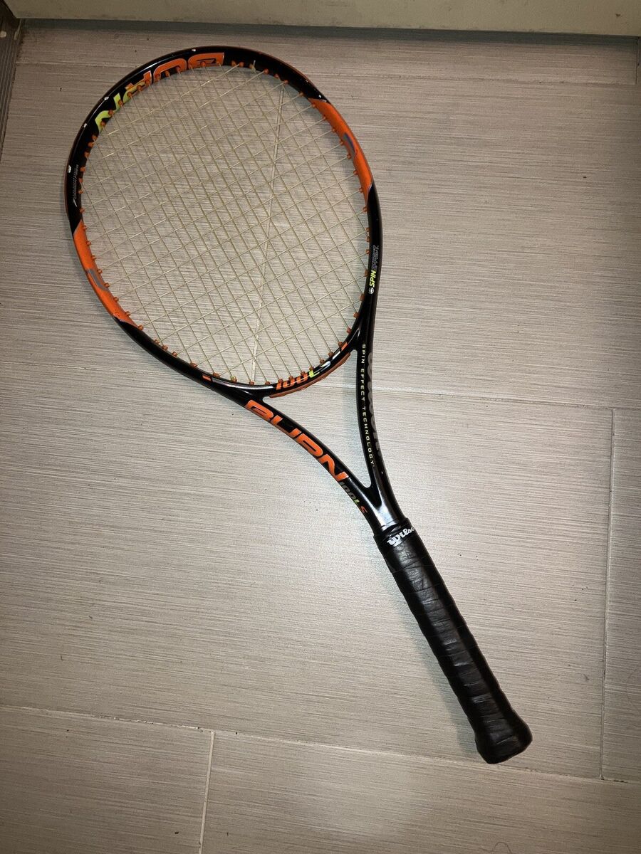 WILSON BURN SPIN EFFECT 100LS X2 Shaft 283G 18x16 Tennis WILSON BURN SPIN EFFECT 100LS X2 Shaft 283G 18x16 Tennis