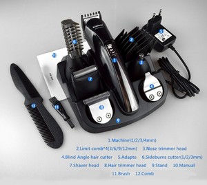 kemei 11 in 1 multifunction hair clipper