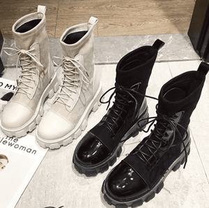 platform ladies boots