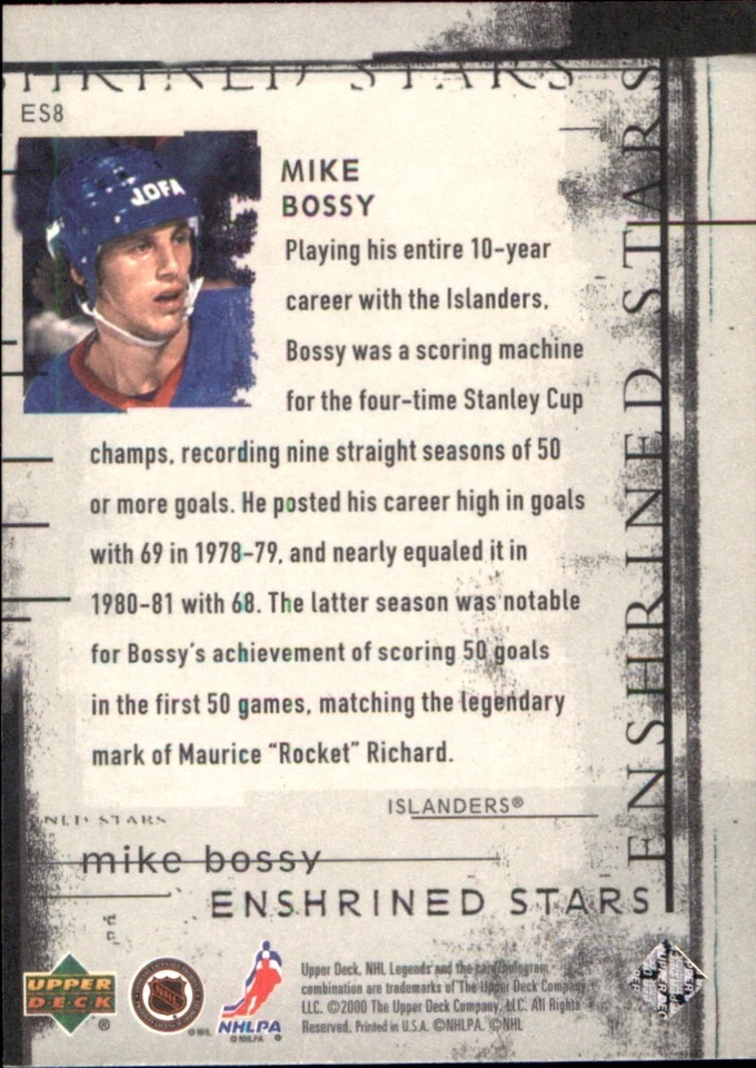 1990-2019 NHL HOCKEY HALL OF FAME PLAYERS 🥅 BASE INSERTS 🏒 YOU PICK YOUR FAVS - Image 2 of 4