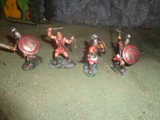 Painted 1/32 plastic Spartans