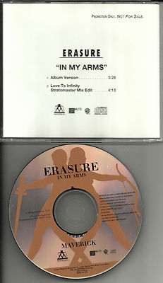 Andy Bell ERASURE In My Arms w/ RARE love to MIX PROMO DJ CD single PROCD8704