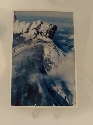 Postcard 1980 Mount St. Helens Volcanic Eruption Volcano