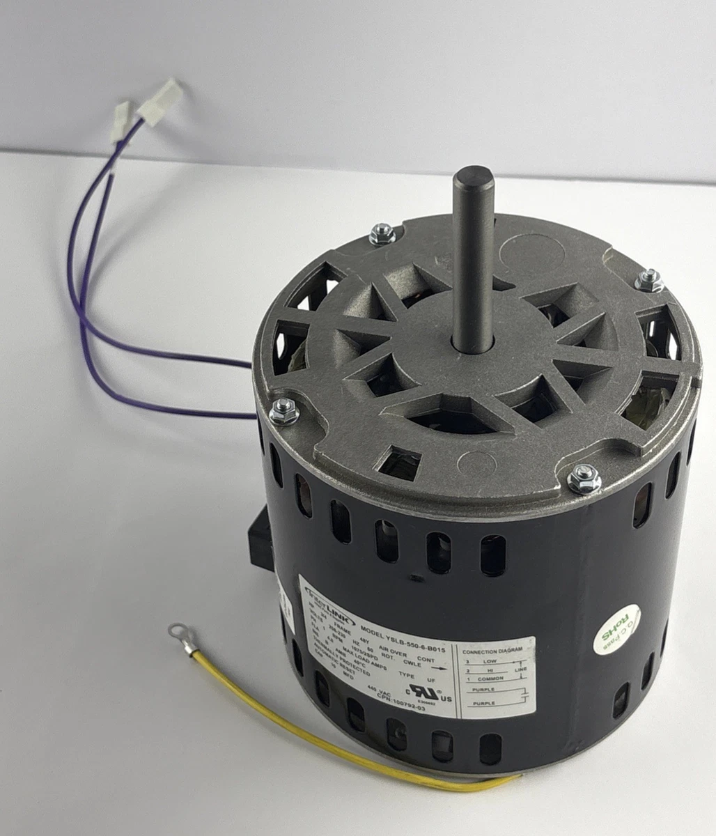 InterLink YSLB-550-6-B015 HVAC Blower Motor 3/4 HP 208-230V 1075 RPM photo 4