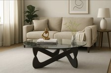 Glass Coffee Table Minimalist Design