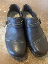 Clark  s Collection Cheyn Madi Slip On Brown Loafers Women  s Size 6