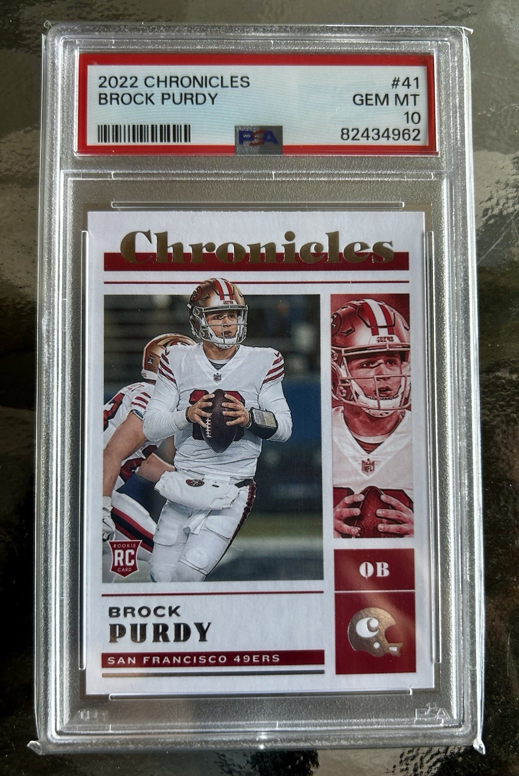 Brock Purdy Panini Chronicles #41 Base