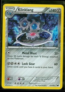 Klinklang 77/108 Dark Explorers Holo Rare