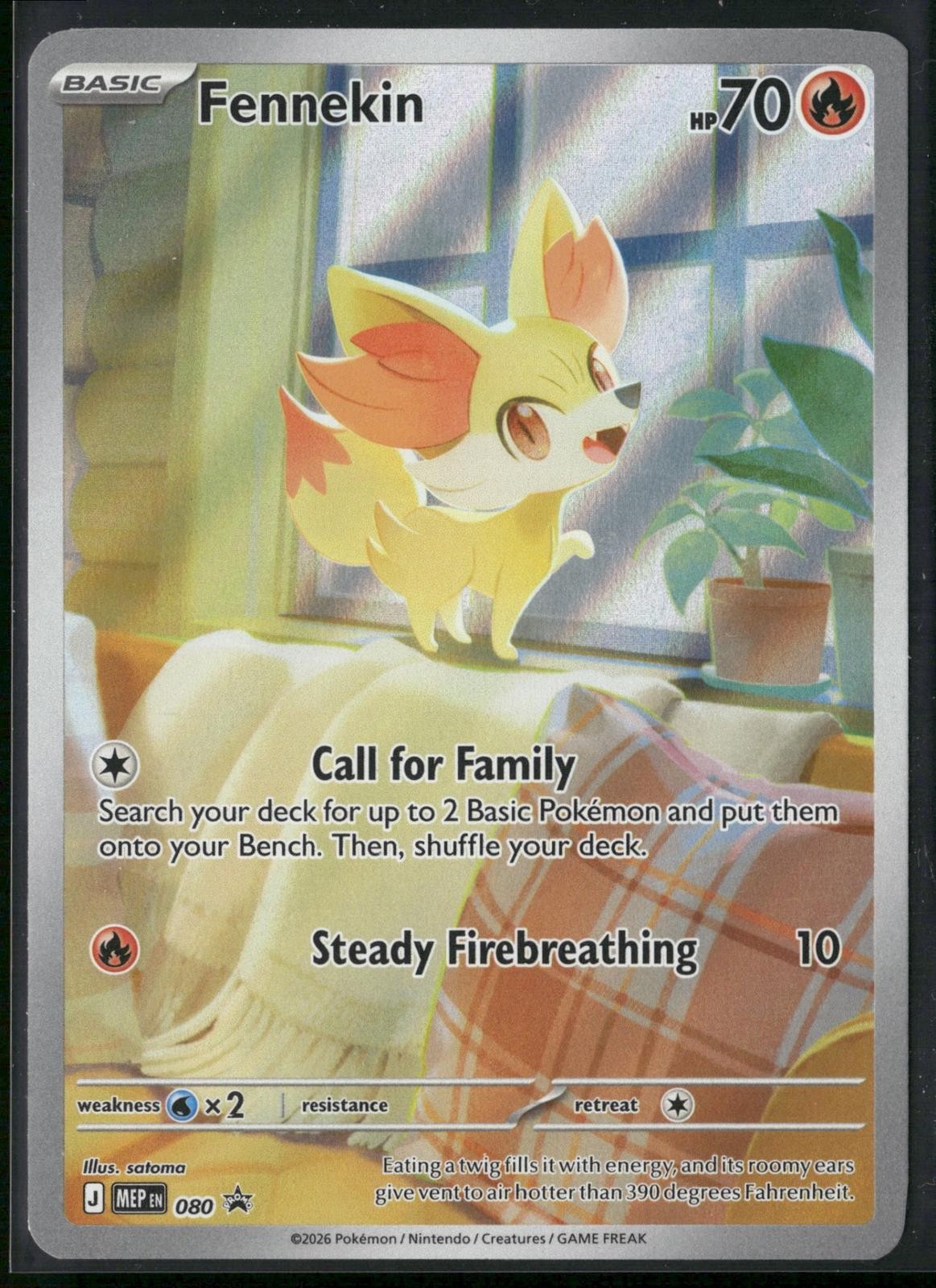 ME: Mega Evolution Promo #080 Fennekin