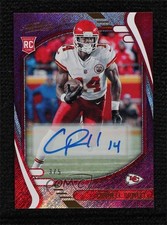 2021 Panini Absolute Rookies Purple Rain Signatures 3/5 Cornell Powell Auto 7ba