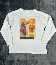 VTG Star Wars 2003 KIDS T-Shirt Youth M 8 Tusken Raiders Sand People Tatooine