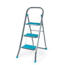 Beldray 3 Step Ladder Fold Away Design DIY Cleaning Painting Compact Storage