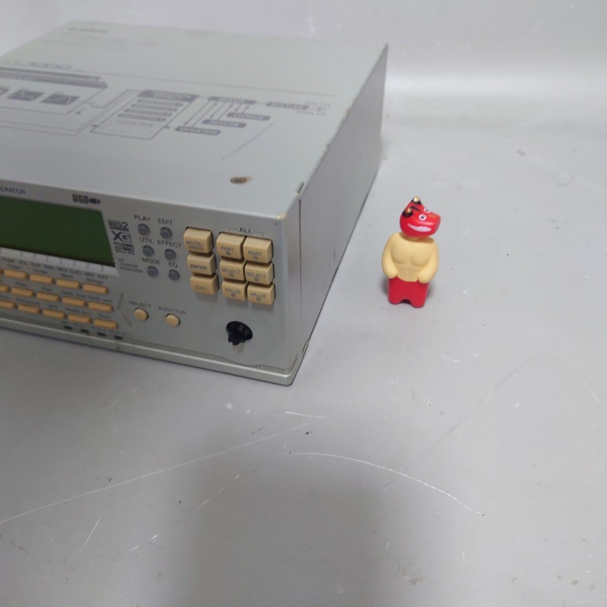 Yamaha MU1000 Tone Generator Motif Sound Module Synthesizer