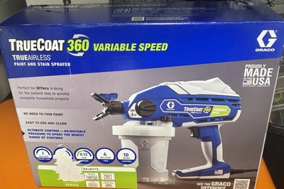 #ad Graco TrueCoat 360 Variable Speed Handheld Airless Paint Sprayer $320 Retail $220.00