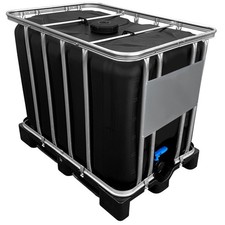  600l IBC Container »SCHWARZ« DN150/50 auf PE-Palette NEU