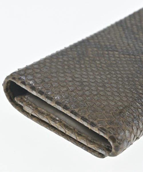 Gucci Python Wallcoin Coin Case Beige Brown Used - image 10