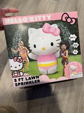 Hello Kitty XL Inflatable Sprinkler 60" Outdoor Water Toy Summer New In Box