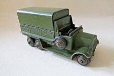 DINKY TOYS 151B SIX WHEELED COVERED WAGON TRUCK LORRY ARMY MILITARY DIECAST