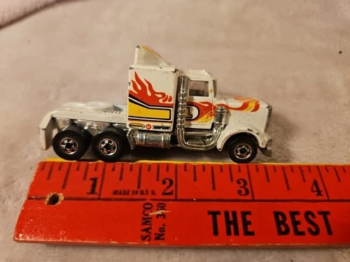Vintage 1982 HOT Wheels   LONG SHOT Semi Truck Used Old Loose