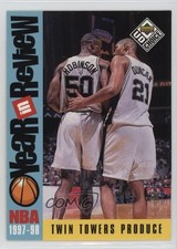 1998-99 UD Choice Year in Review Reserve David Robinson Tim Duncan #190 HOF 0o3x