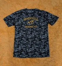 Hammersville Hornets Sport Camo T-shirt AUGUSTA SPORTSWEAR **LARGE**