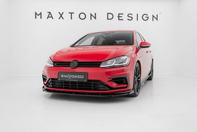 Frontlippe Frontspoiler V.1 für VW Golf 7 R / R-Line 2017-2020 Maxton Design ABE