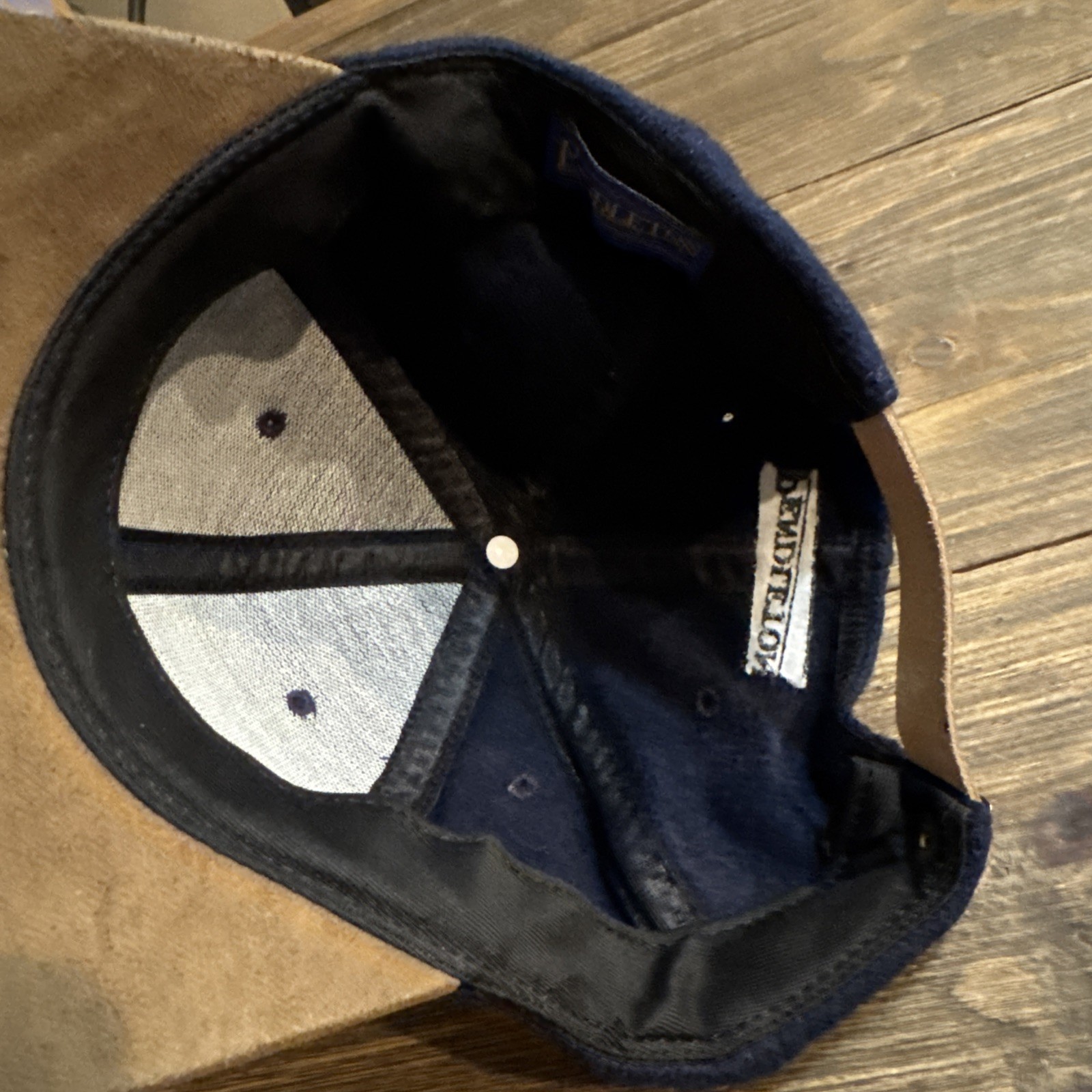 Pendleton Wool Hat Cap Strap Back Adjustable Blue… - image 12