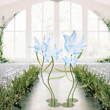 5pcs Artificial Butterfly Flowers Wedding Butterfly Flowers for Decoration