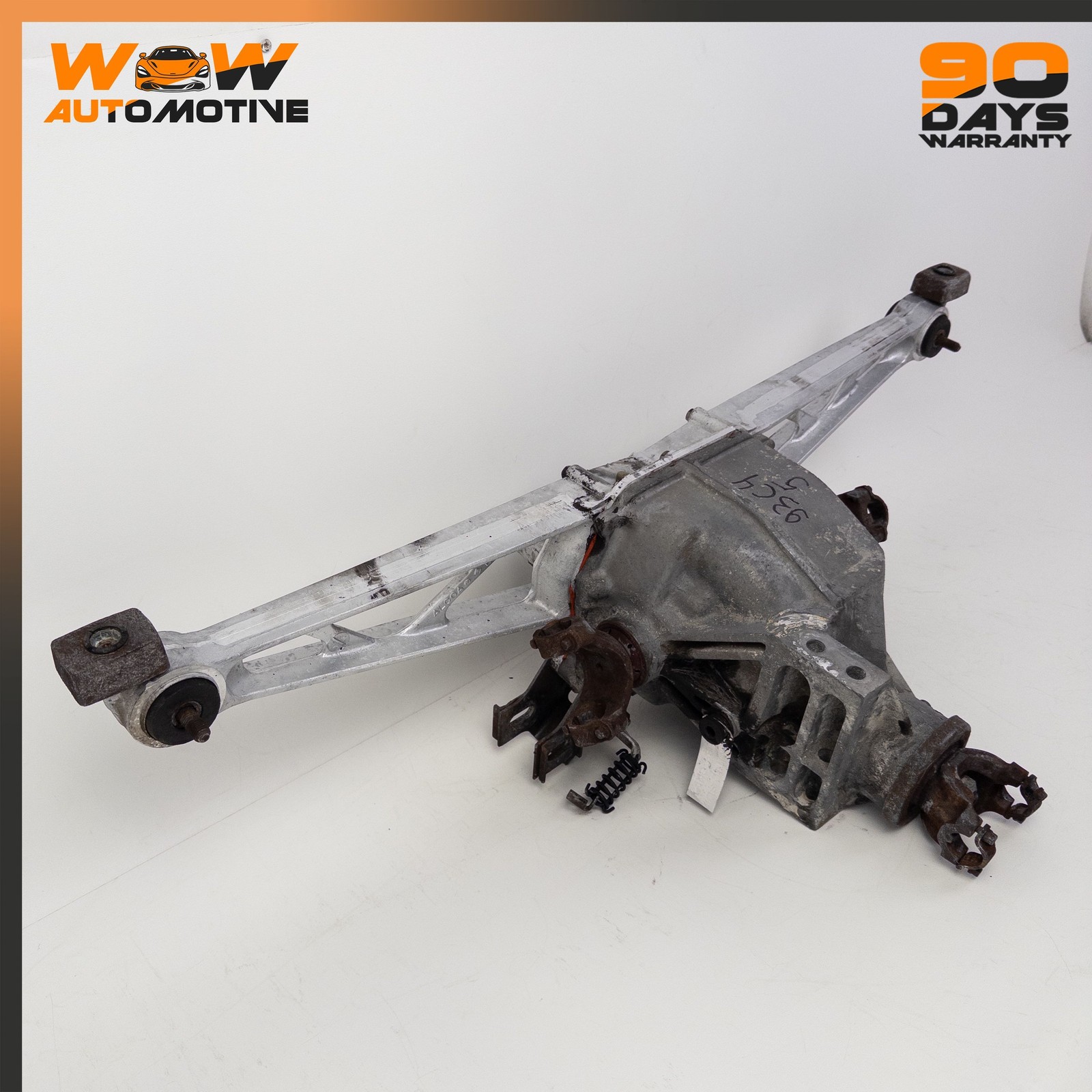 90-96 CHEVROLET CORVETTE C4 AT REAR DIFFERENTIAL CARRIER COVER BRACE BATWING OEM