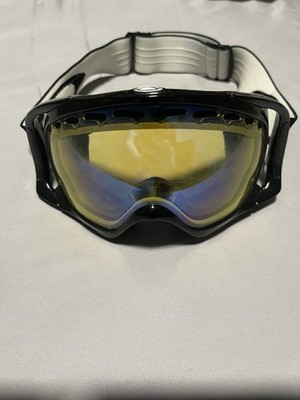 Black Oakley Crowbar Snow Goggles (Yellow Lense)