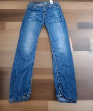 Soccx Denim Jeans Damen Blau Mit Ziernaht Damen W31 Länge 34