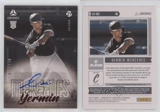 2021 Panini Chronicles Luminance Red /100 Yermin Mercedes #LA-YM Rookie Auto RC